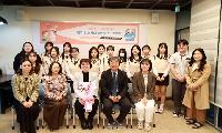 구미 형곡고, 재독 간호사 박소향 회장 초청