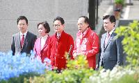이철우·추경호, 박근혜 대통령 예방 후 ‘필승 의지’ 