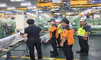 구미소방서, LS전선 구미사업장 화재예방 현장점검